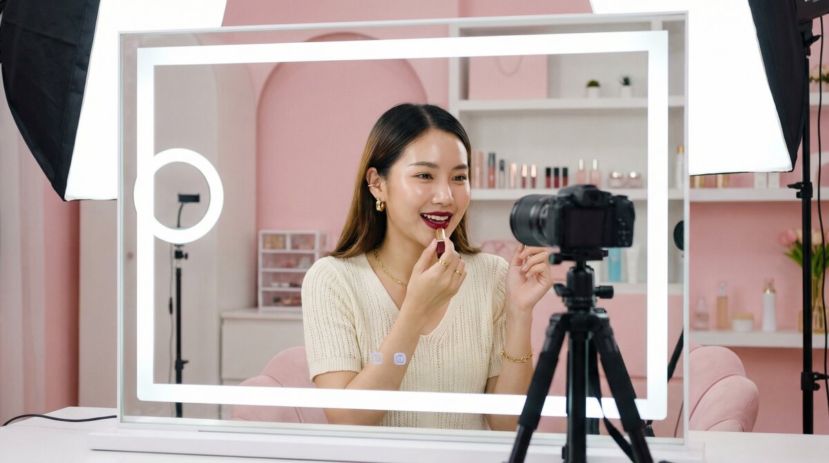 糖心vlog美妆视频